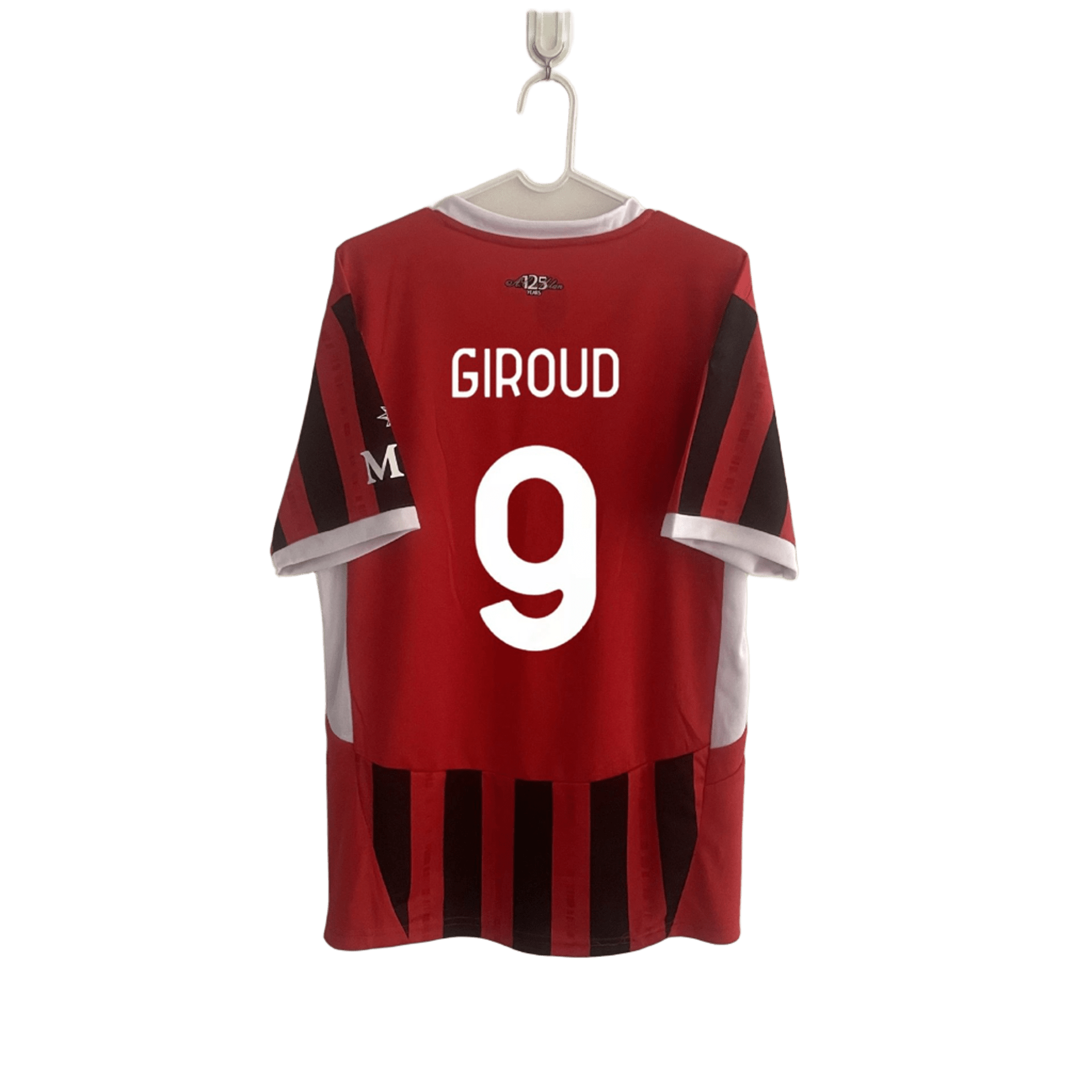 AC Milan 125th Anniversary Red Soccer Jersey