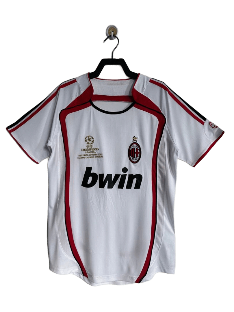 AC Milan 2007 Champions Final Breathable Soccer Jersey