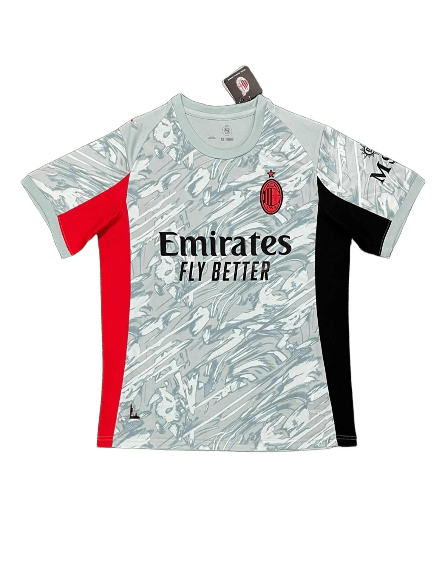 AC Milan 2024 Third Away Grey White Kit