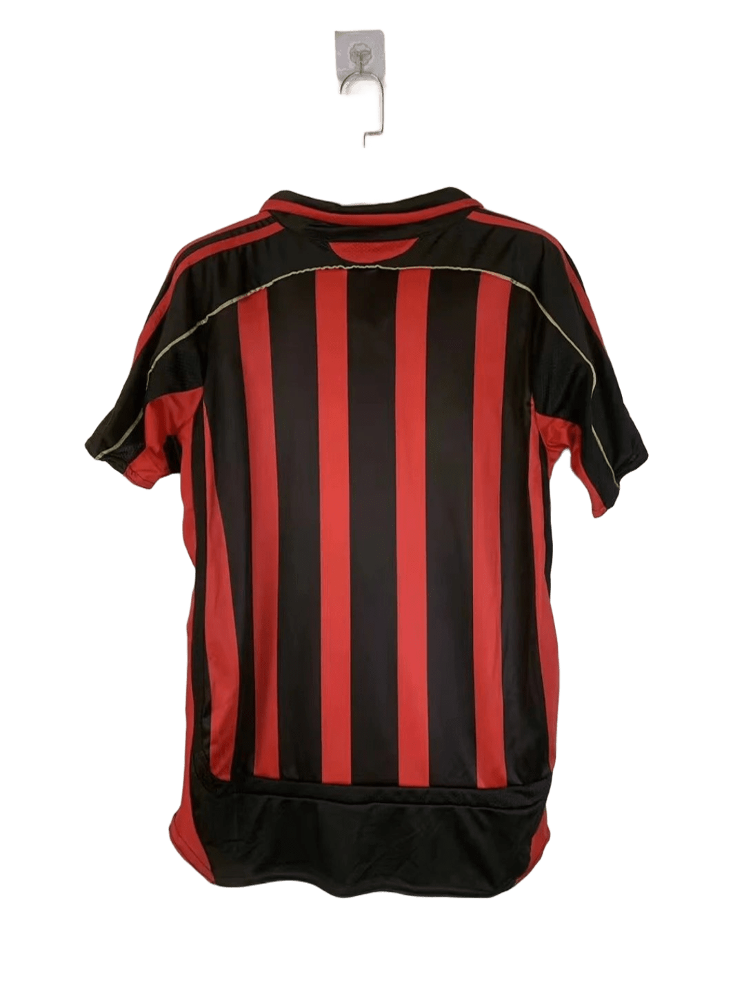AC Milan Black Red Lightweight Soccer Jersey