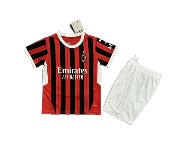 AC Milan Official Home Jersey Kit for Men and Women - Football Set