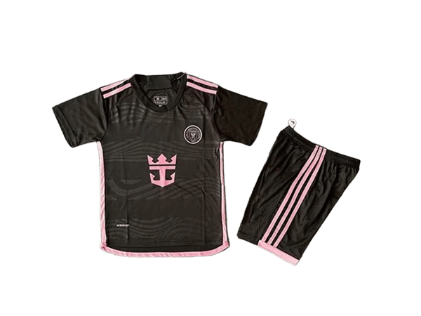 Adidas Black Pink Football Kit