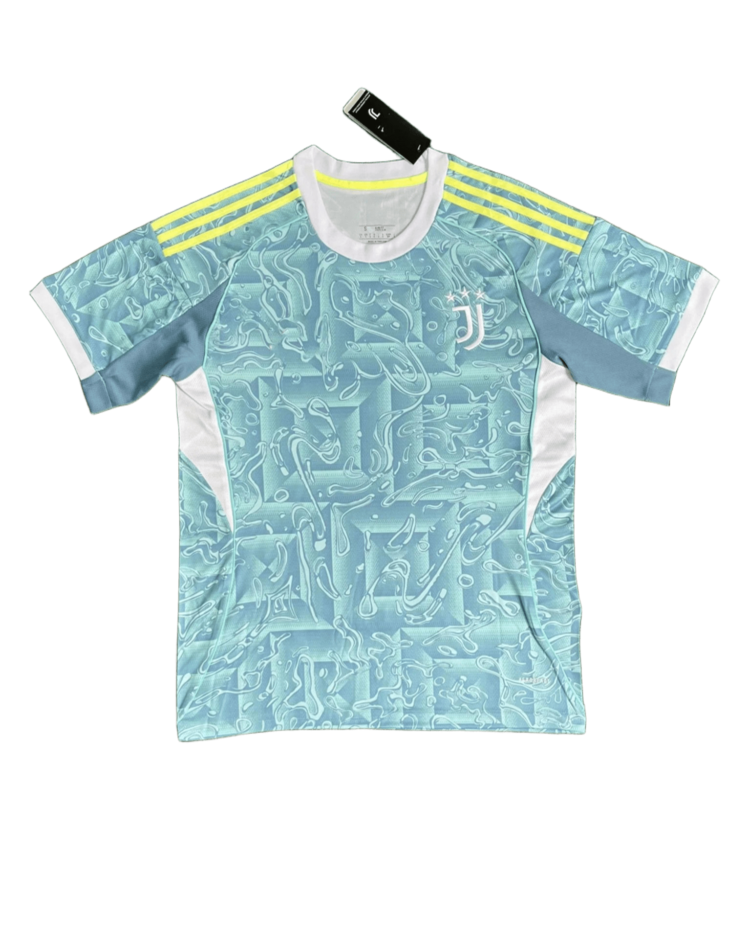 adidas Juventus Light Blue Mesh Breathable Fashion Sport Tee