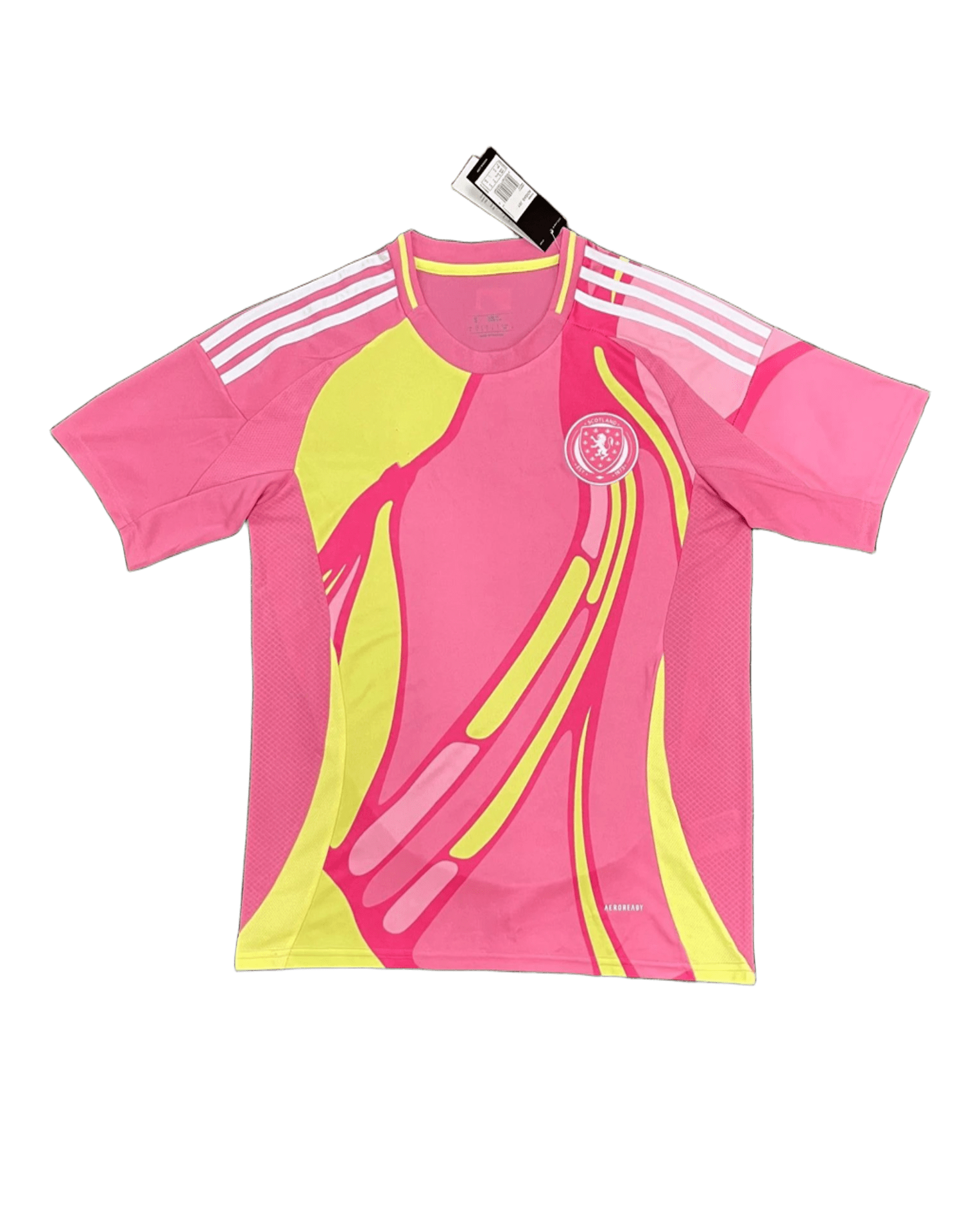 Adidas Pink Quick-Dry Football Jersey