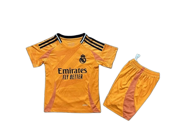 Adidas Real Madrid Orange Football Kit