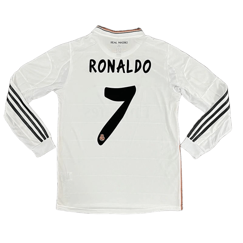 Adidas Real Madrid White Breathable LS Football Jersey