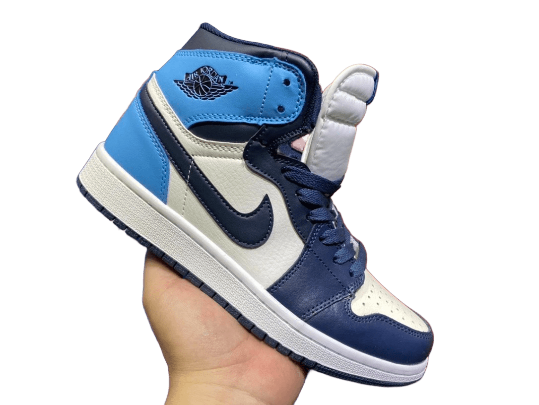 Air Jordan 1 High UNC Navy Vintage Basketball Shoes