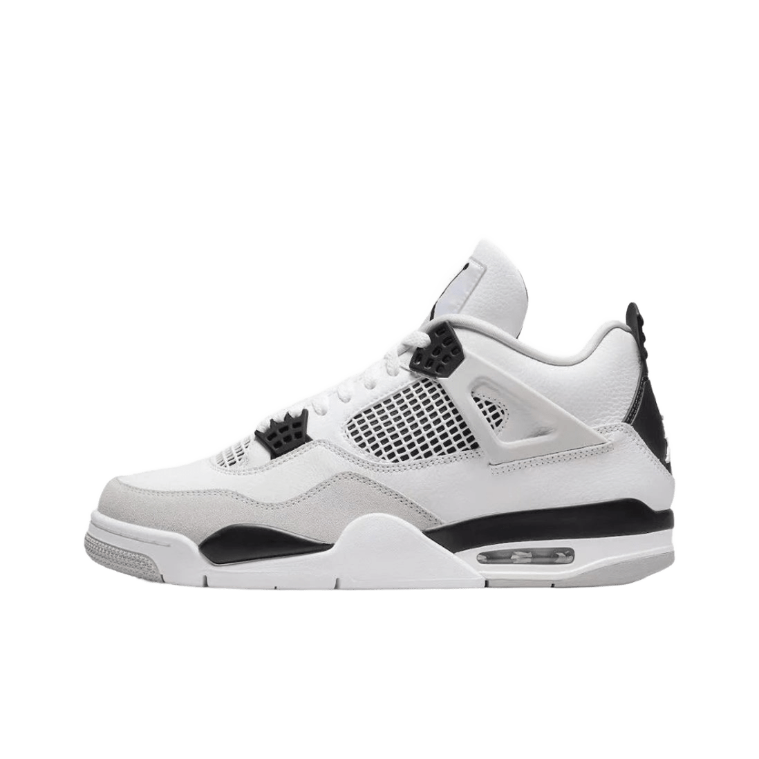 Air Jordan 4 Retro White Black Sneakers Classic