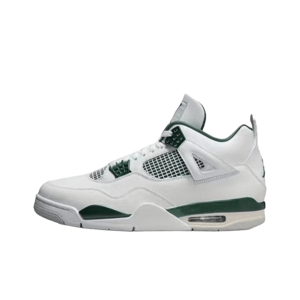 Air Jordan 4 Retro White Green Classic Sneakers