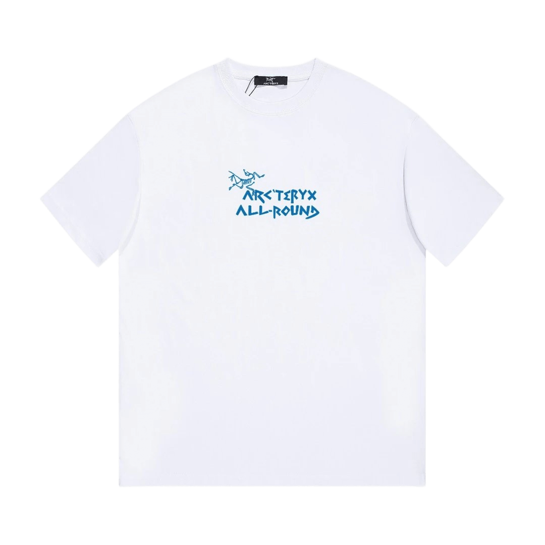 Arcteryx All-Round Cotton T-Shirt: White, Unisex, Breathable