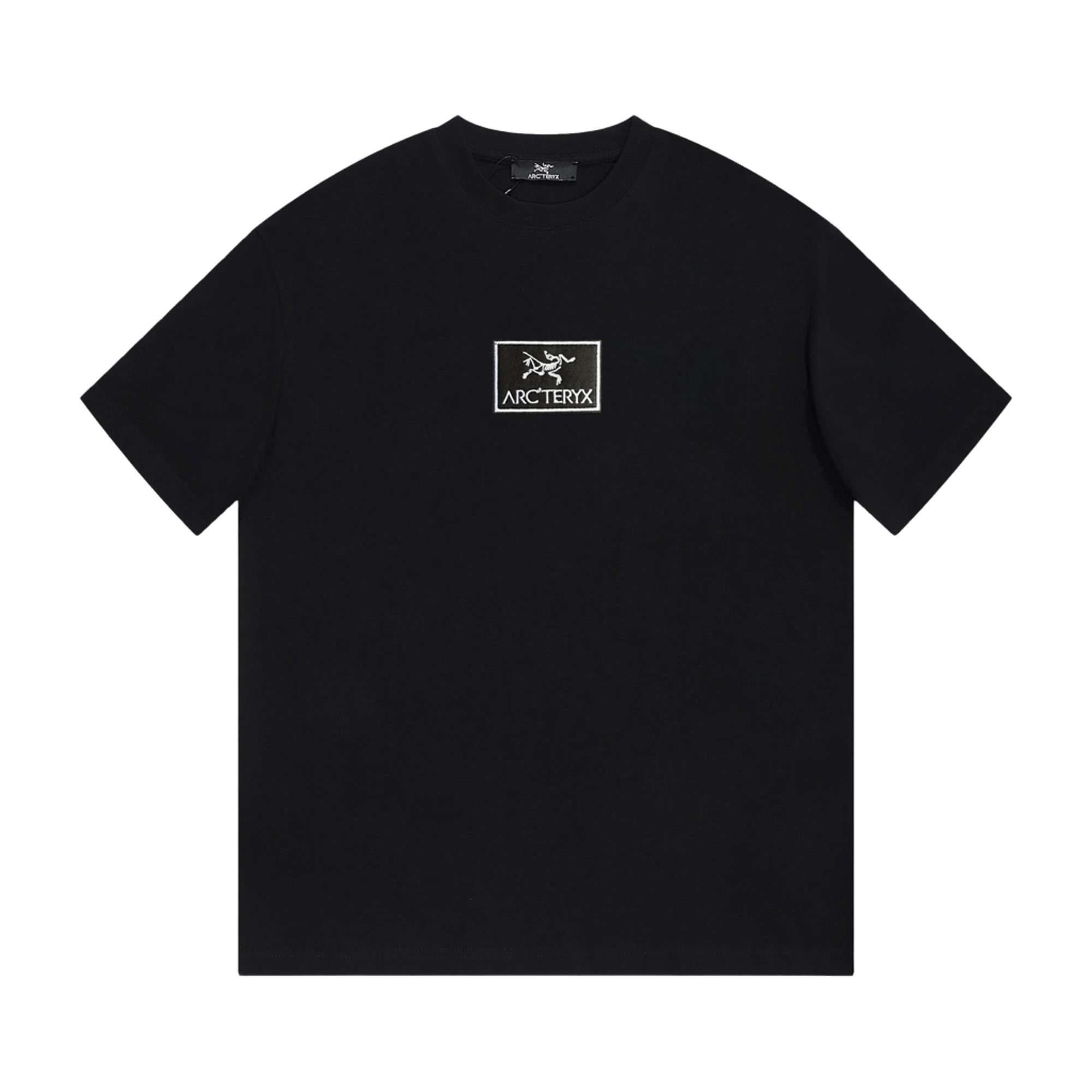 Arcteryx Black Cotton T-Shirt | Breathable Crew Neck Tee