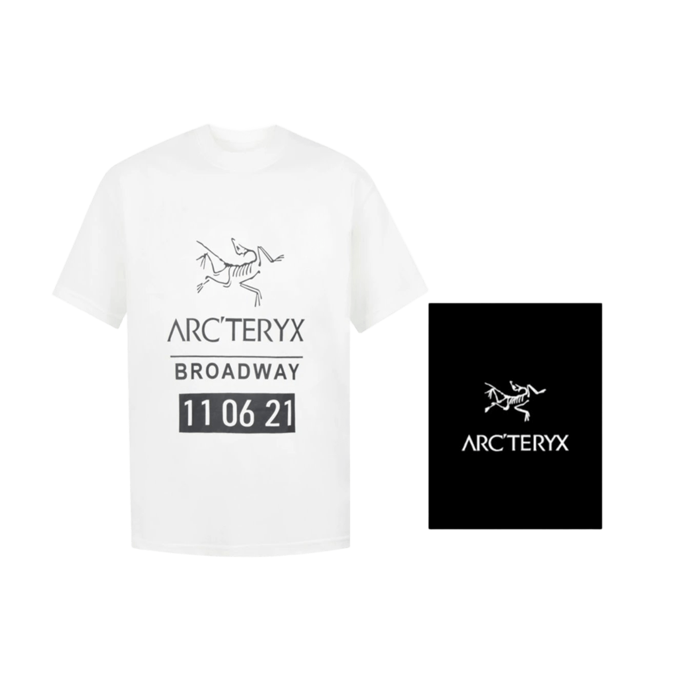 Arc'teryx Broadway White Cotton T-Shirt Unisex