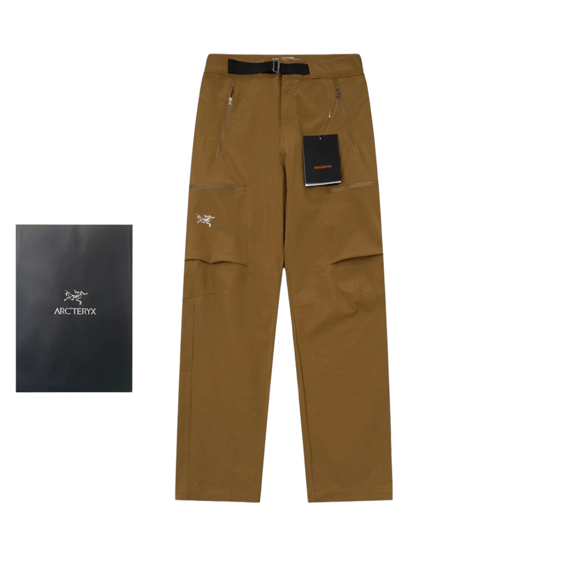 Arcteryx Brown Cargo Pants - Unisex Cotton Utility Trousers