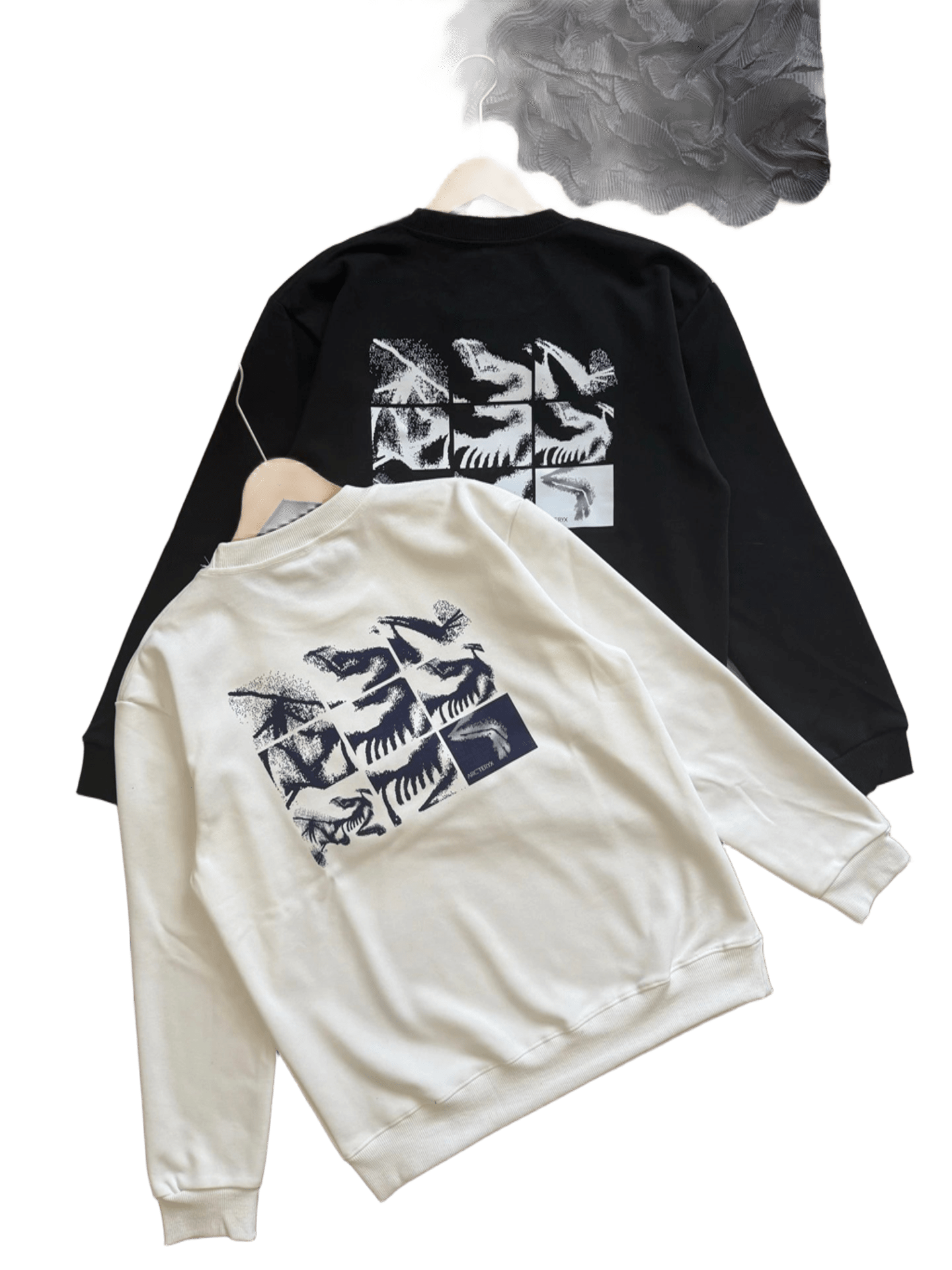 Arcteryx Classic 9-Grid Print Long Sleeve T-Shirt | Unisex