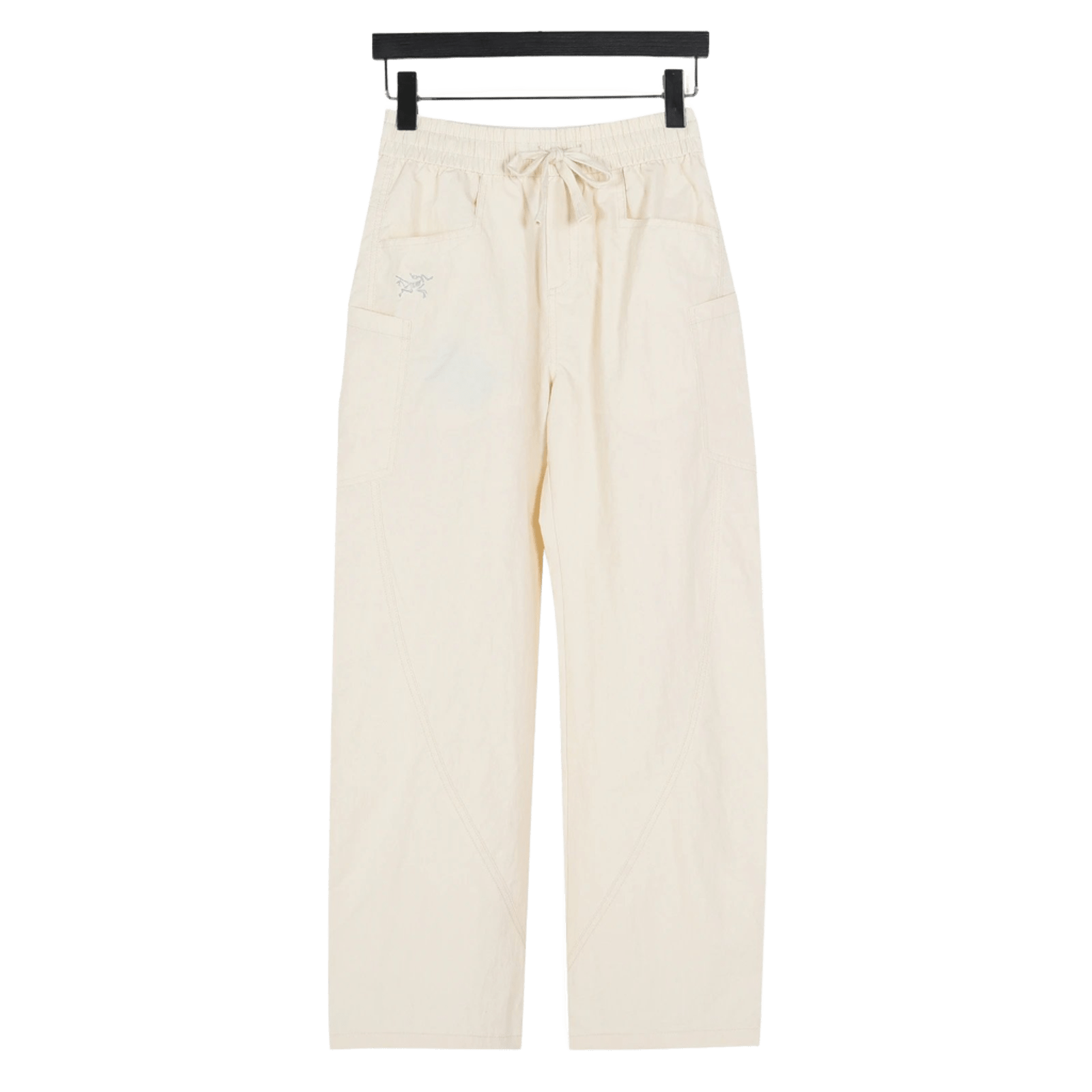 Arc'teryx Cream Cargo Pants: Cotton, Breathable, Unisex Fit