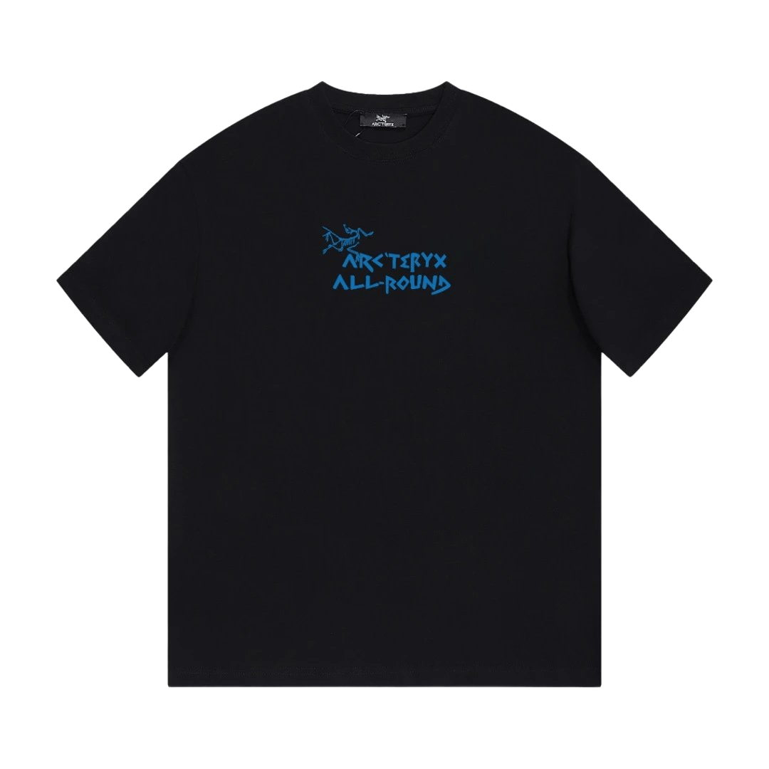 Arc'teryx Dinosaur Graphic Tee: Black Cotton Streetwear