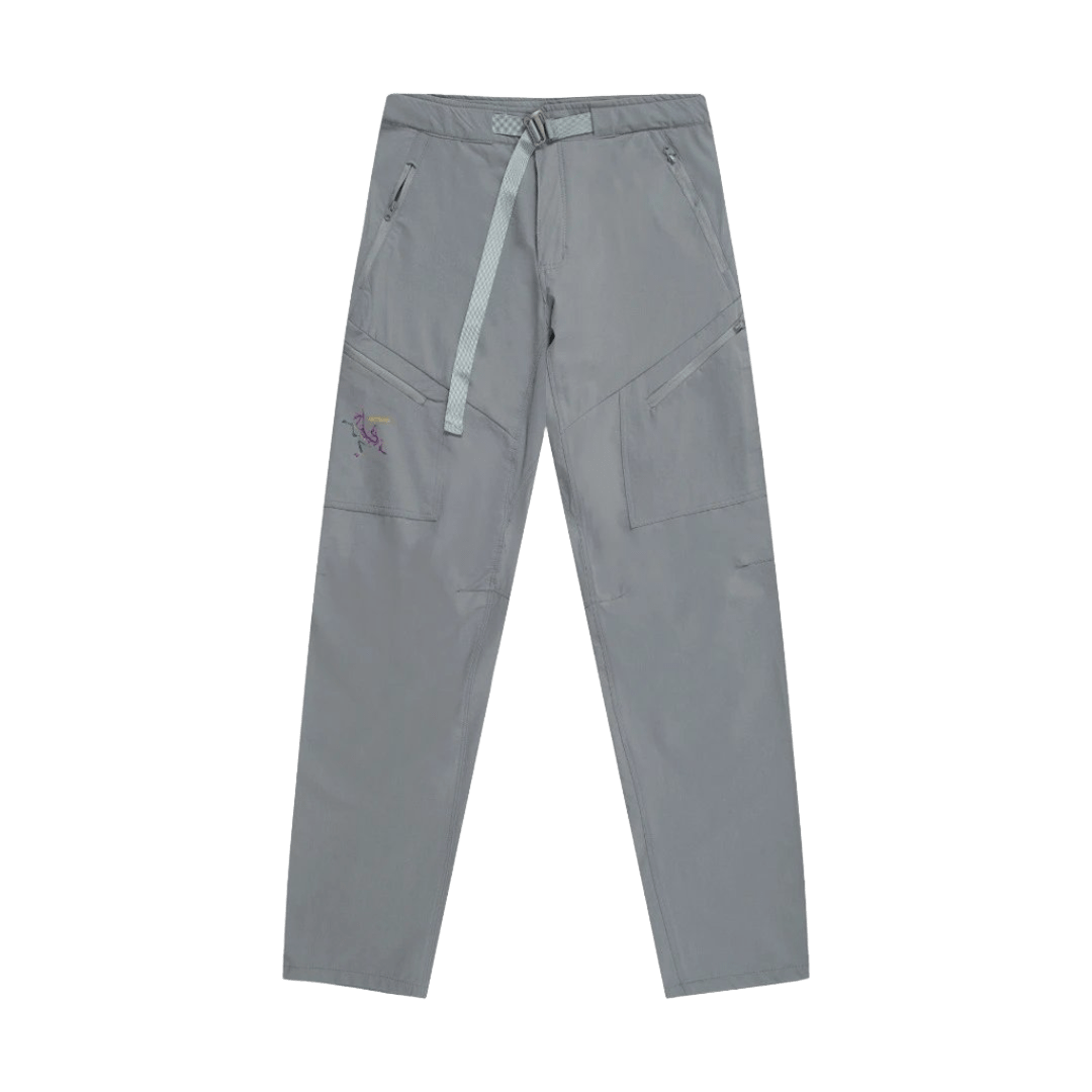 Arc'teryx Gray Cargo Pants, Breathable, Multi-Pocket, Unisex