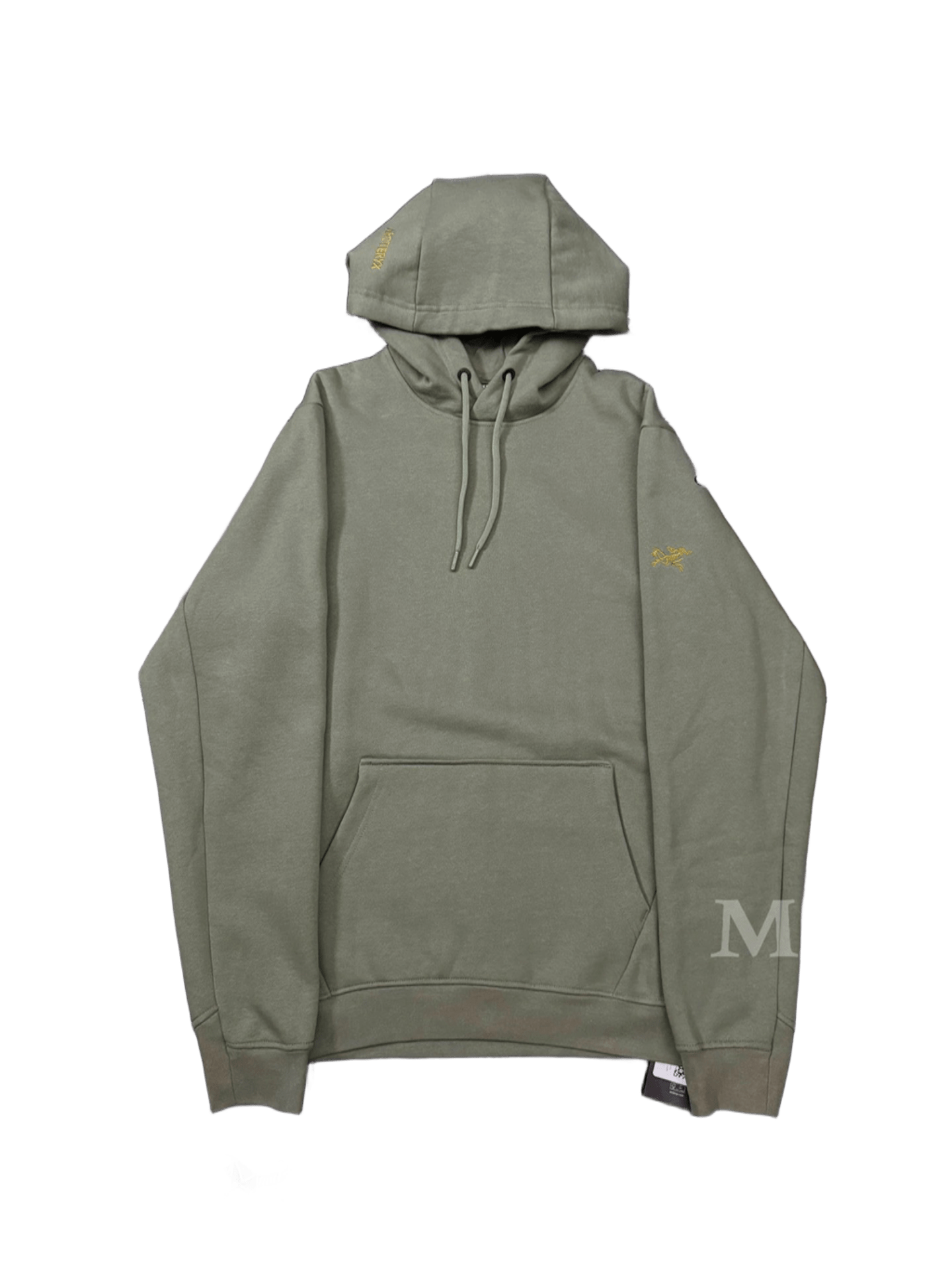 Arcteryx Green Cotton Hoodie: Unisex Casual Pullover