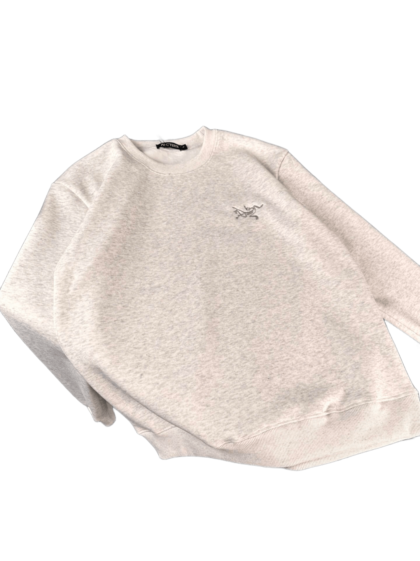 Arcteryx Grey Cotton Crewneck Sweatshirt - Unisex Minimalist