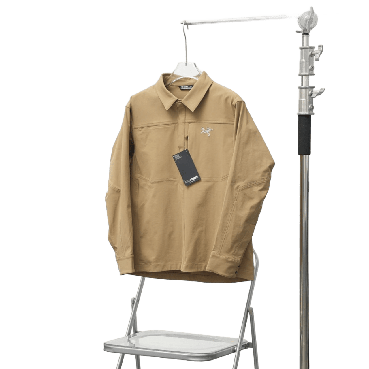 Arc'teryx Khaki Windproof Breathable Jacket Unisex