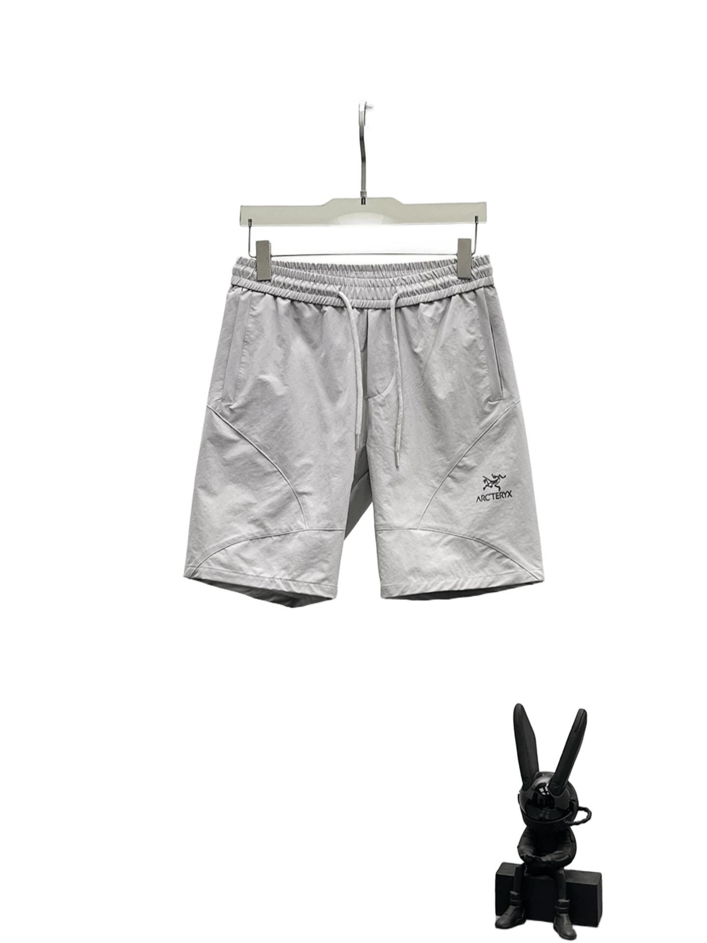 Arcteryx Light Grey Quick-Dry Shorts Unisex Outdoor