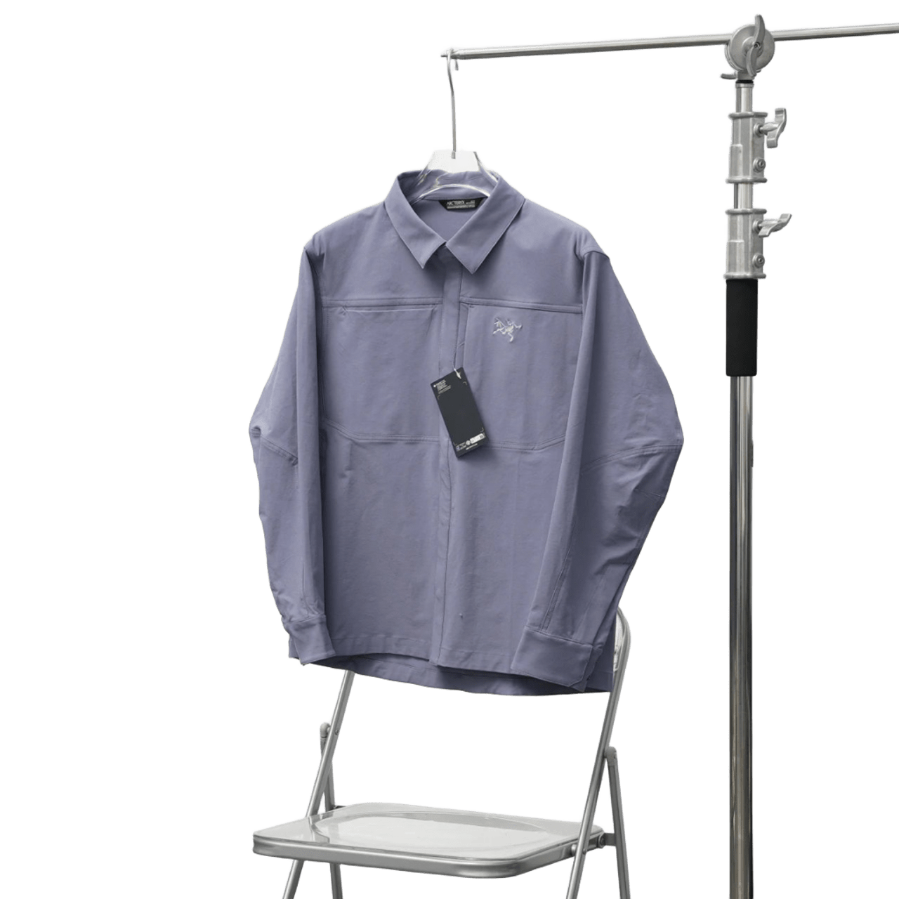 Arc'teryx Light Purple Shirt: Quick-Dry, Unisex Outdoor