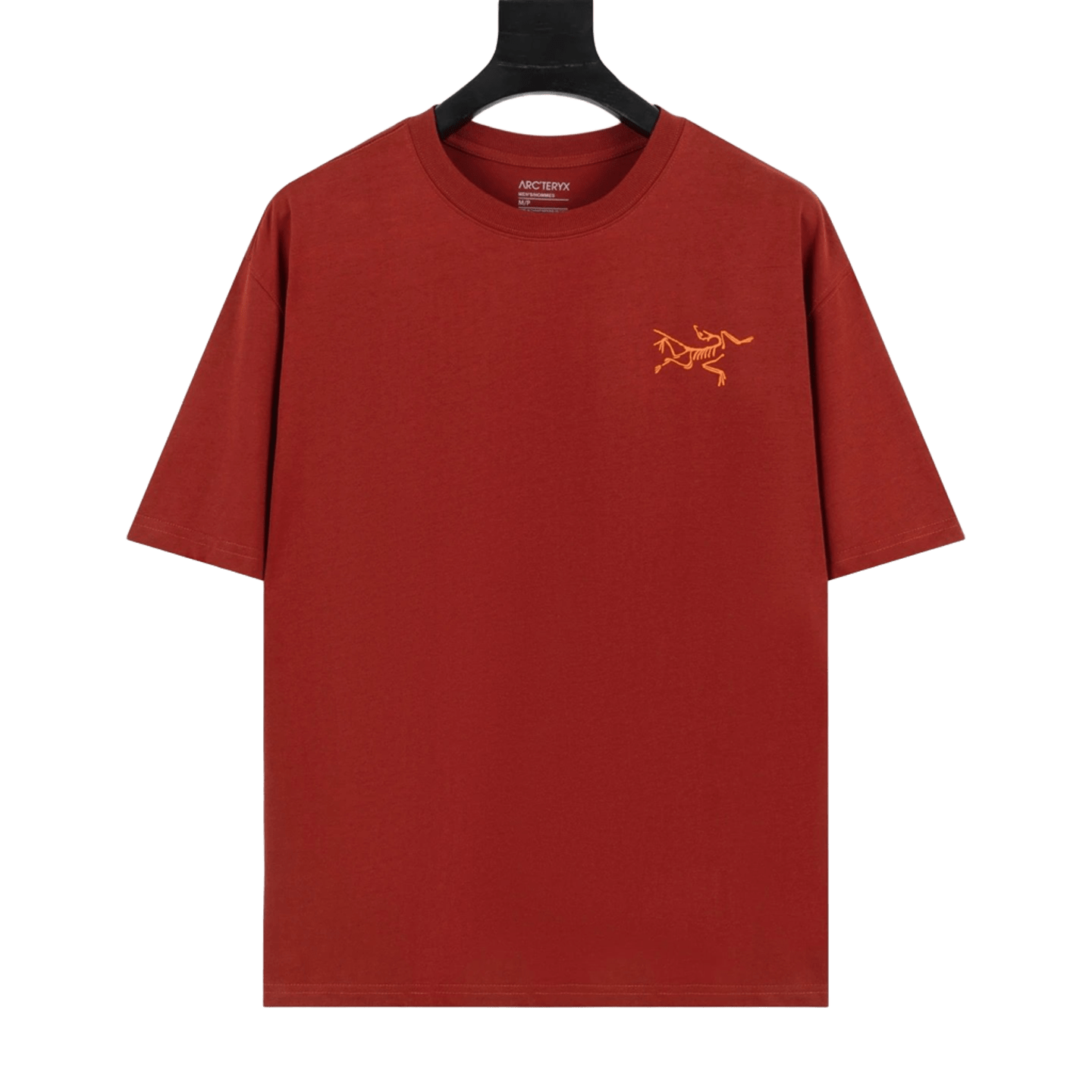 Arcteryx Men's Red T-Shirt: Cotton, Casual