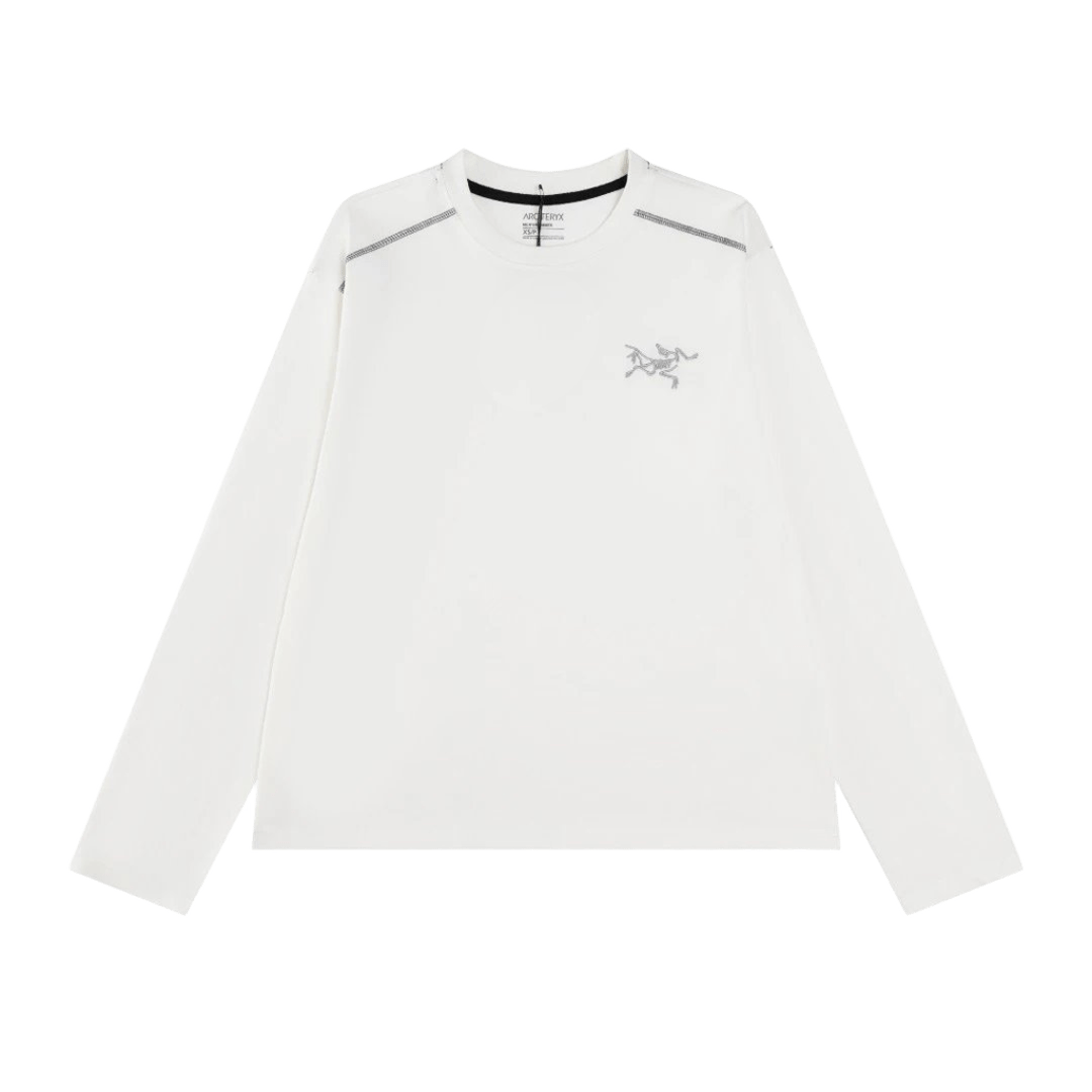 Arc'teryx Men's & Women's White Long Sleeve Tee