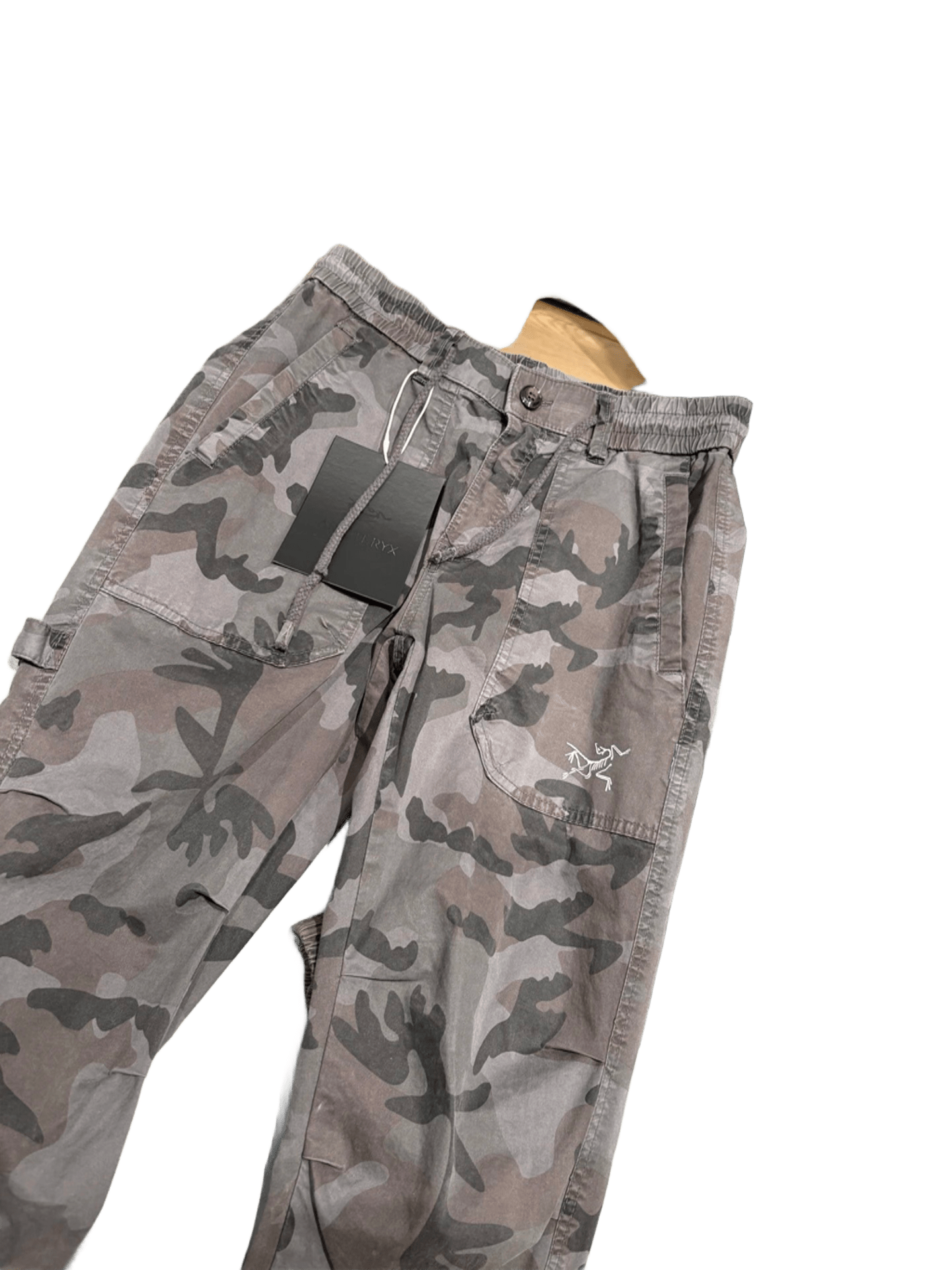Arc'teryx Military Cargo Pants: Camo, Cotton, Unisex