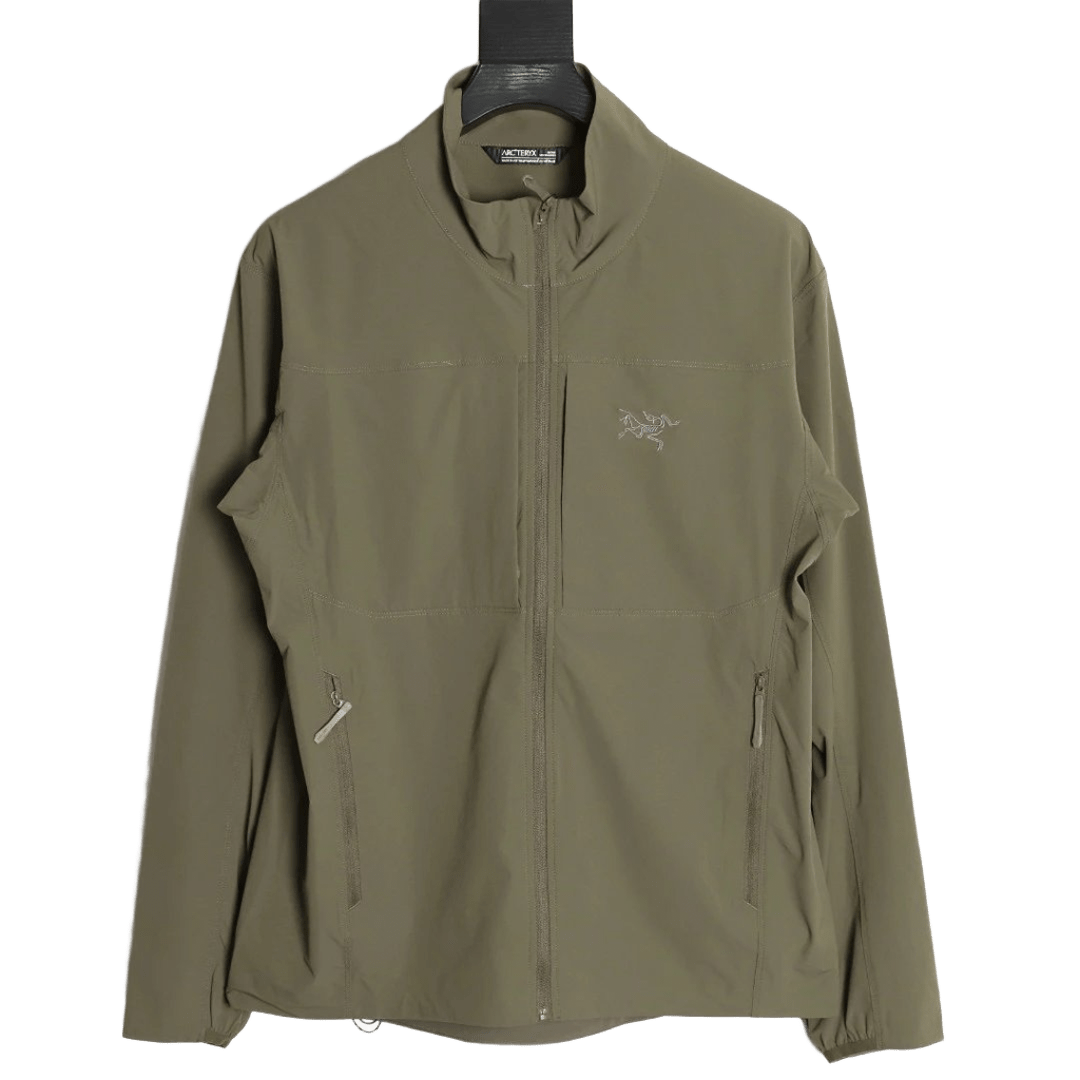 Arc'teryx Olive Windproof Jacket - Unisex Outdoor