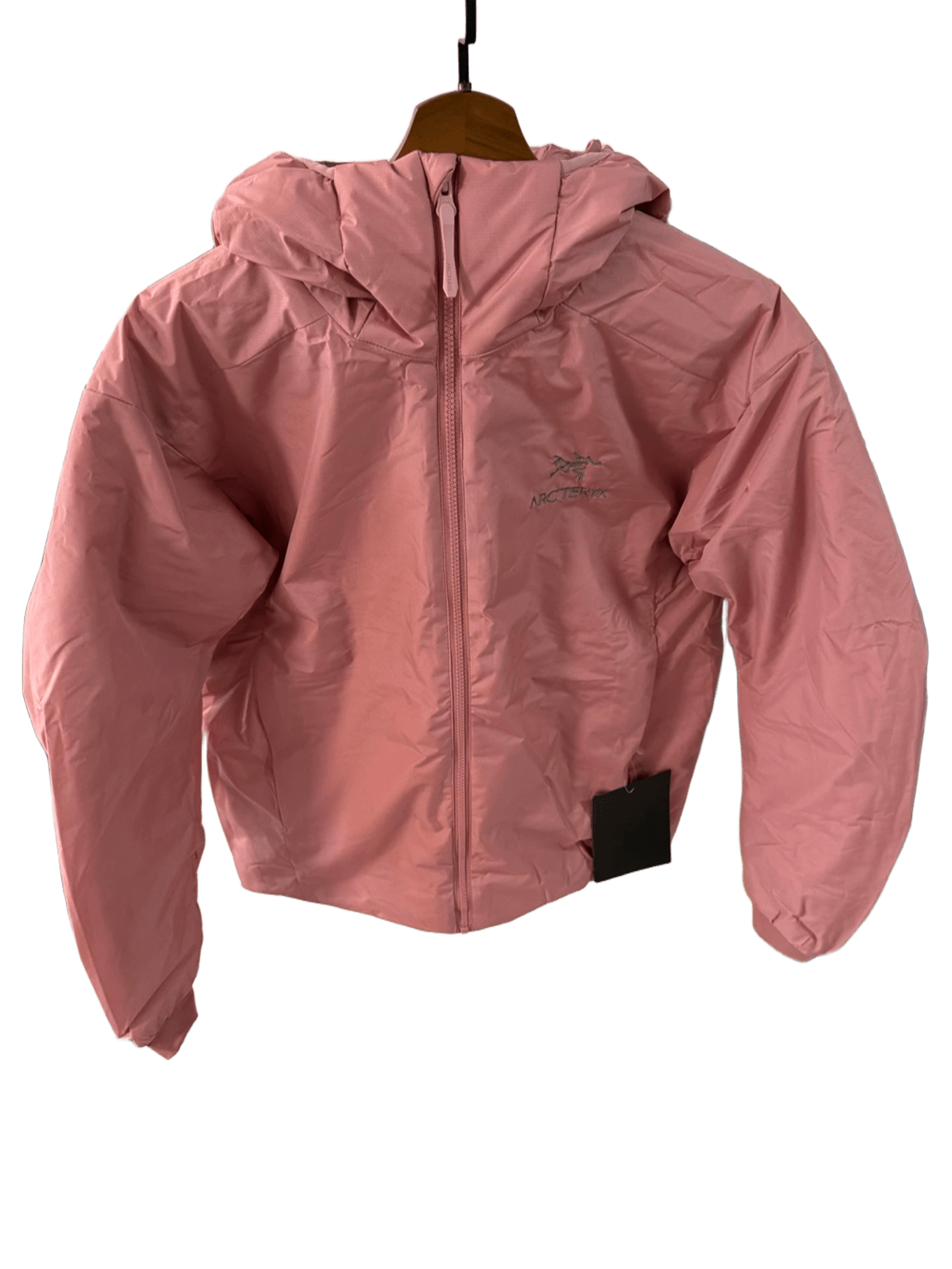Arcteryx Pink Windproof Hooded Jacket - Lightweight Unisex Outdoor