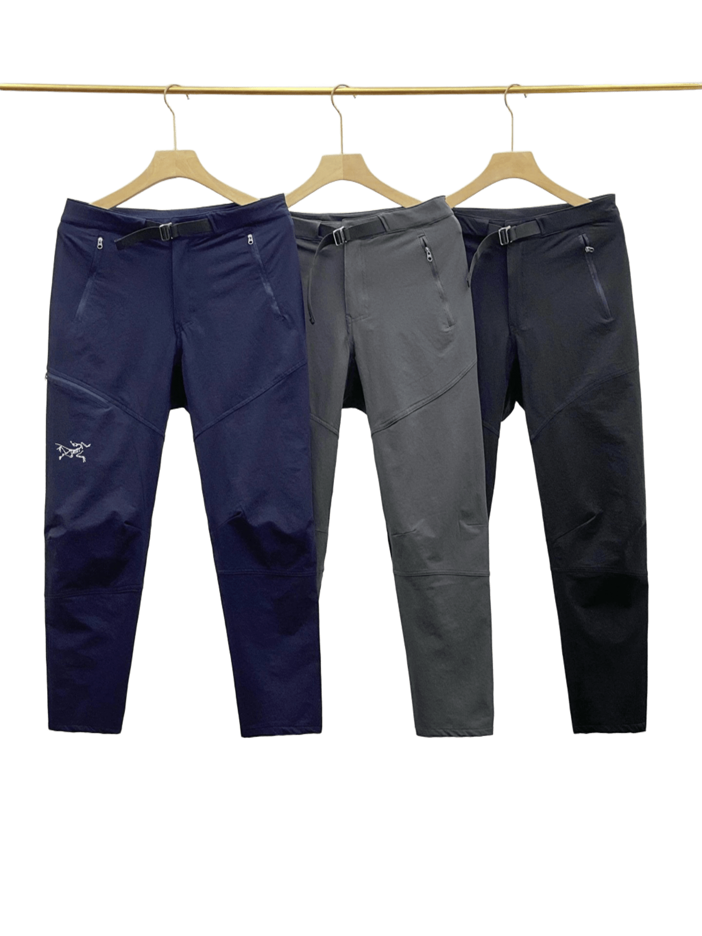 Arc'teryx Unisex Outdoor Pants with Belt & Zip Pockets