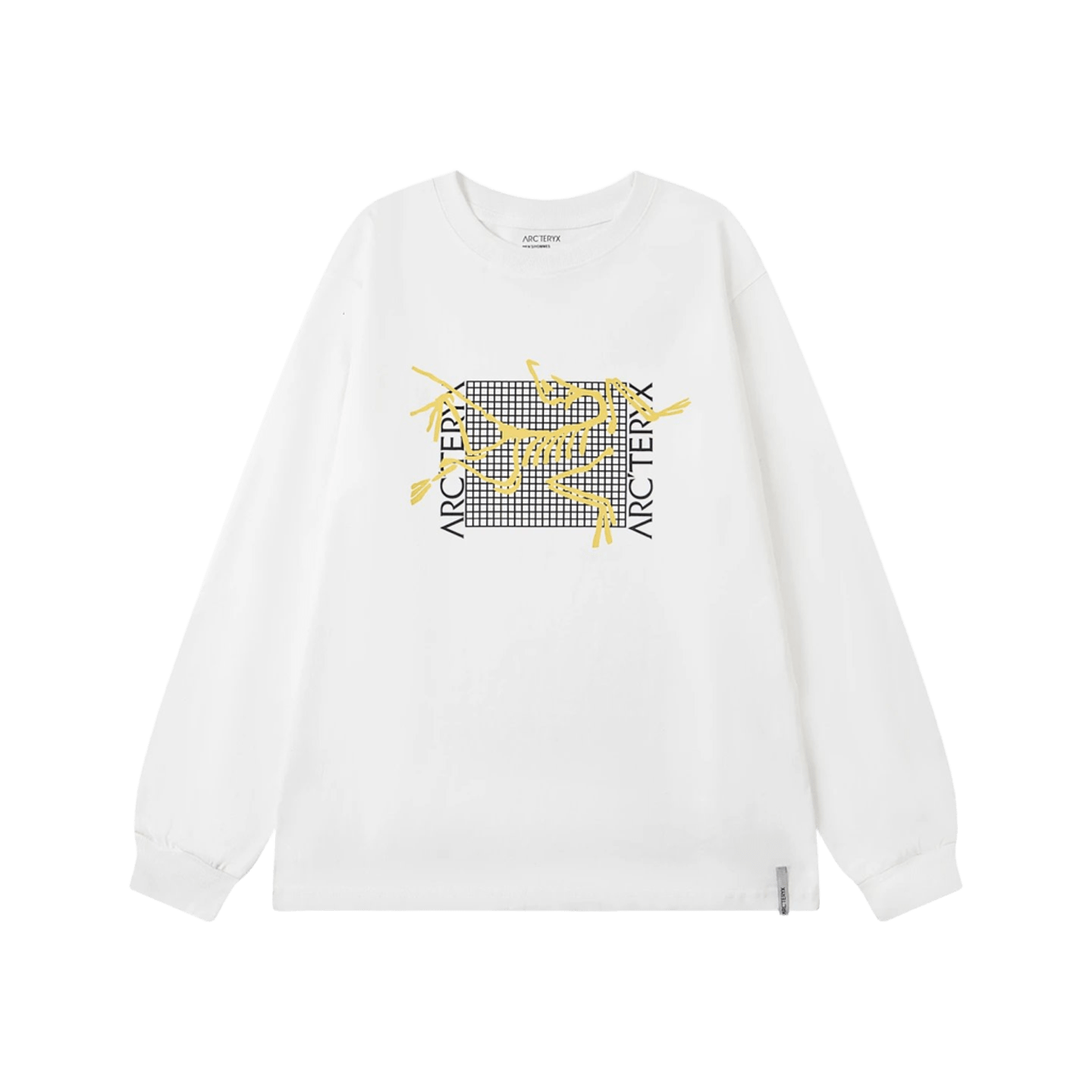 Arc'teryx White Cotton T-Shirt: Breathable Unisex Tee