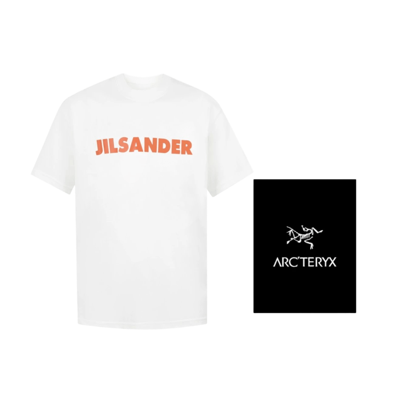 Arc'teryx White Loose T-Shirt - Cotton Unisex Streetwear