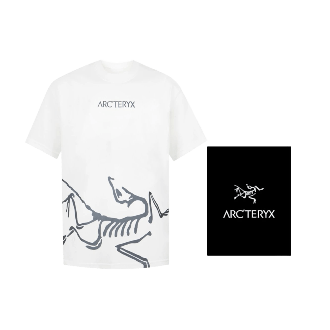 Arcteryx White T-Shirt: Cotton, Breathable, Unisex