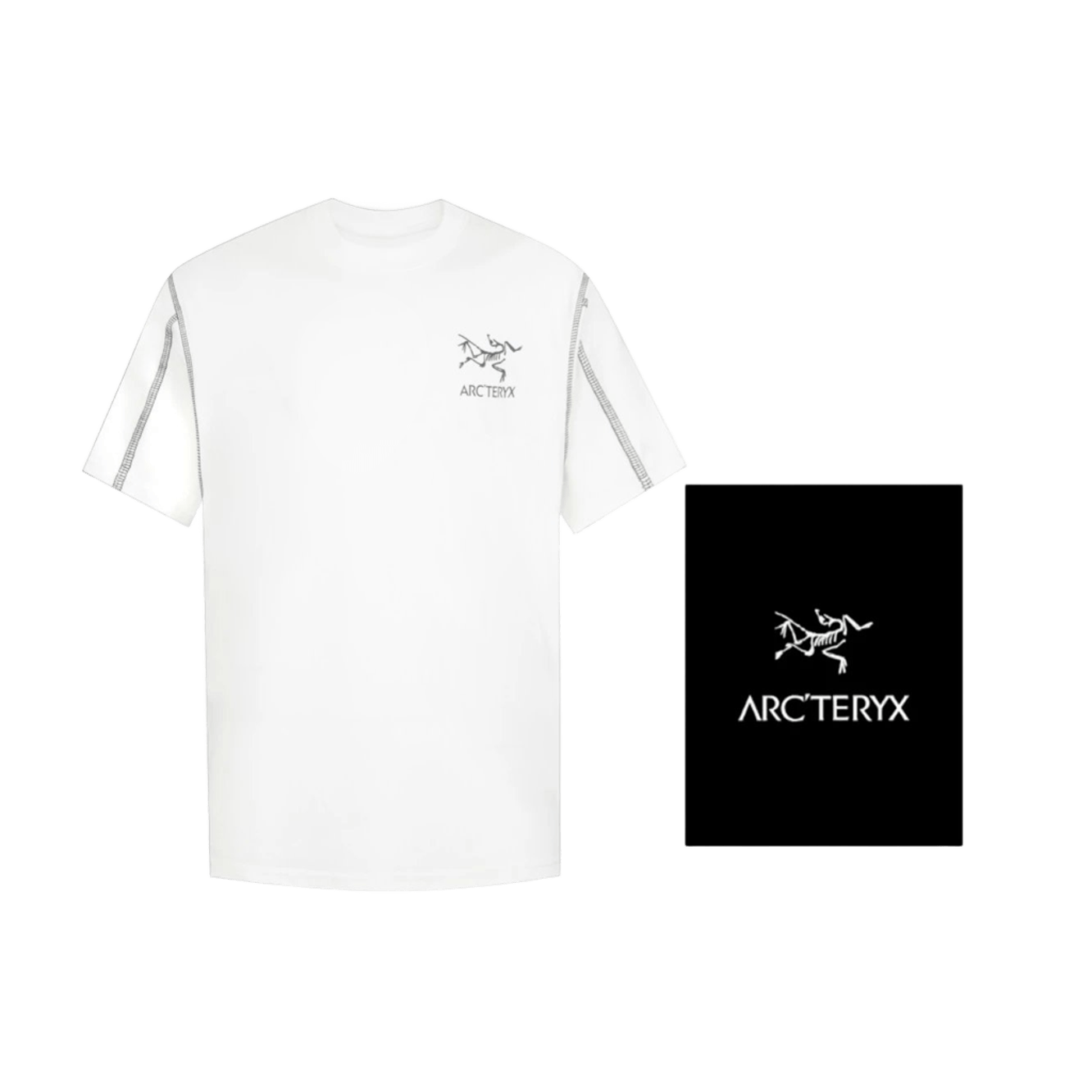 Arcteryx White T-Shirt: Cotton, Breathable, Unisex