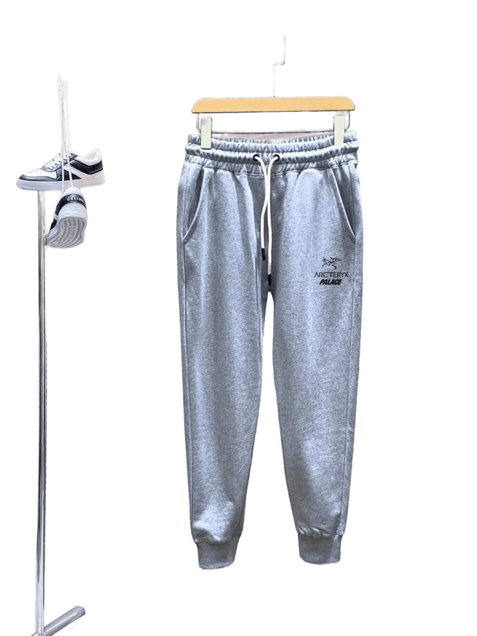 Arcteryx x PALACE Sweatpants - Gray Cotton Joggers