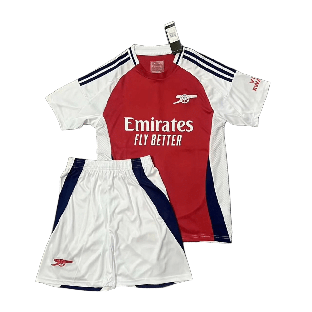 Arsenal FC Home Red White Football Jersey
