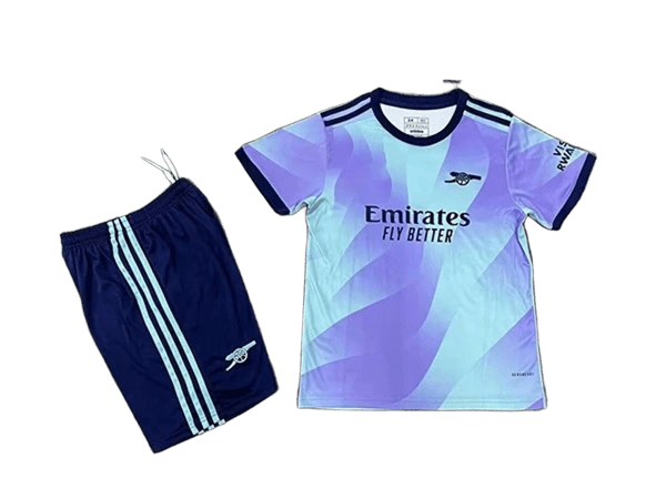 Arsenal Purple Gradient Breathable Football Kit