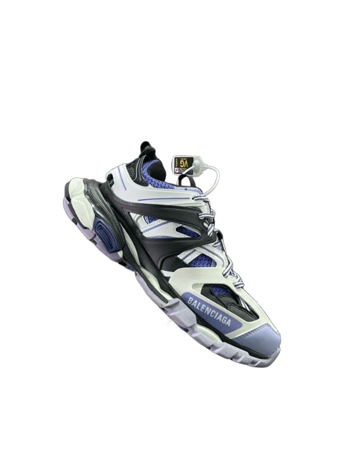 Balenciaga Track Black White Blue Dad Sneakers Unisex