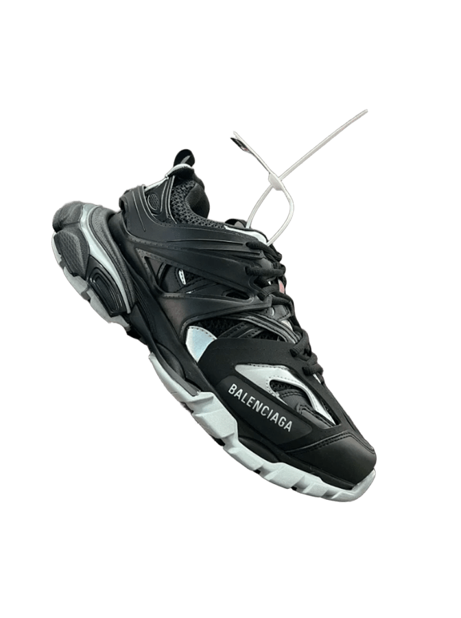 BALENCIAGA Triple S Black White Chunky Sneakers