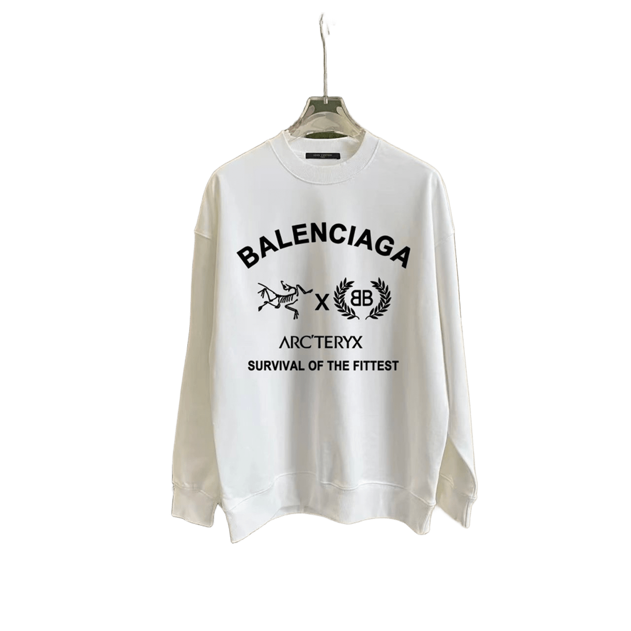 Balenciaga x Arc'teryx White Hoodie | Unisex Streetwear