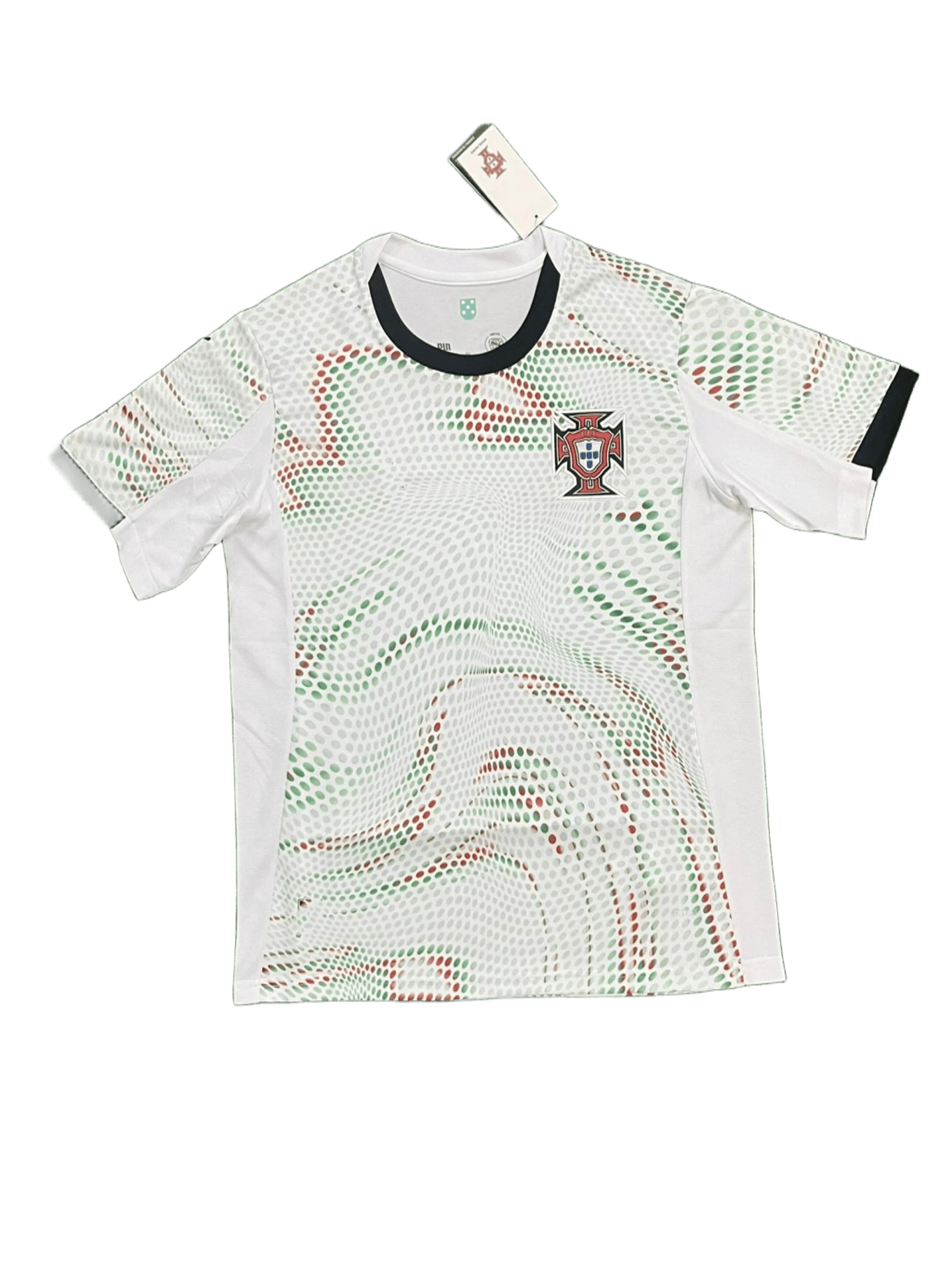 Bee Dynasty Portugal NT Breathable Sports T-Shirt White Black