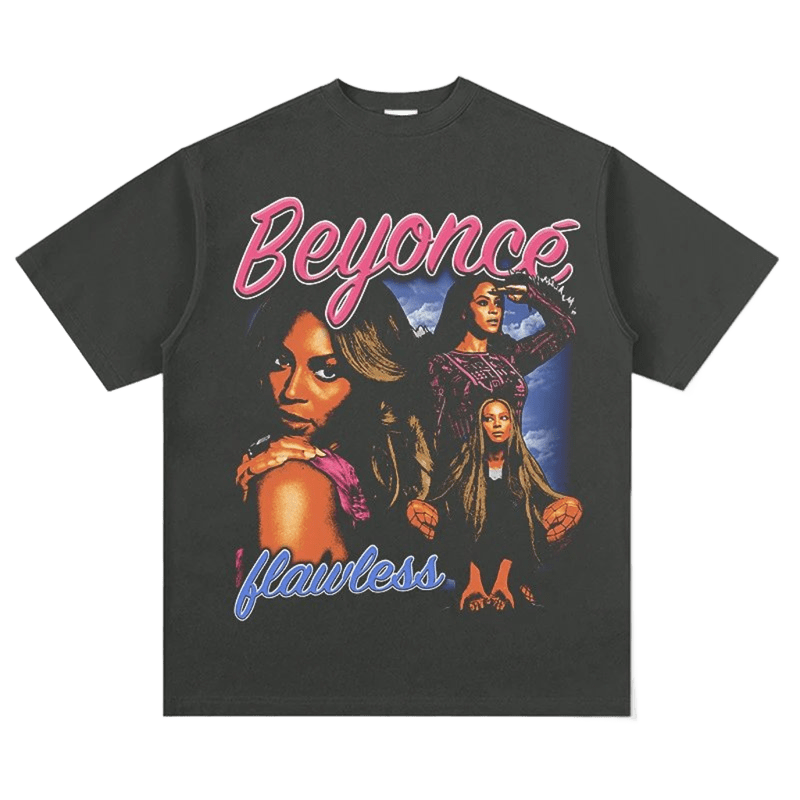 Beyoncé Pink Graphic Street Tee - Unisex Cotton T-Shirt