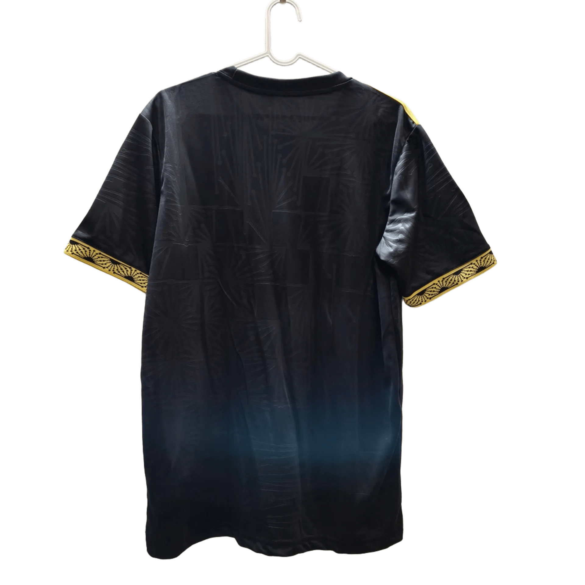 Brand Black Cotton Geometric Print T-Shirt