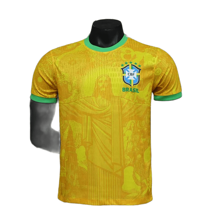 Brazil Copa 2024 Football Quick-Dry Jersey