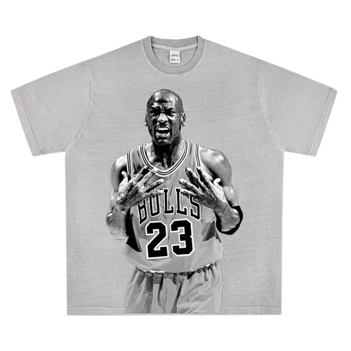 Bulls 23 Basketball T-Shirt Men Women Retro Street Style Cotton Tee