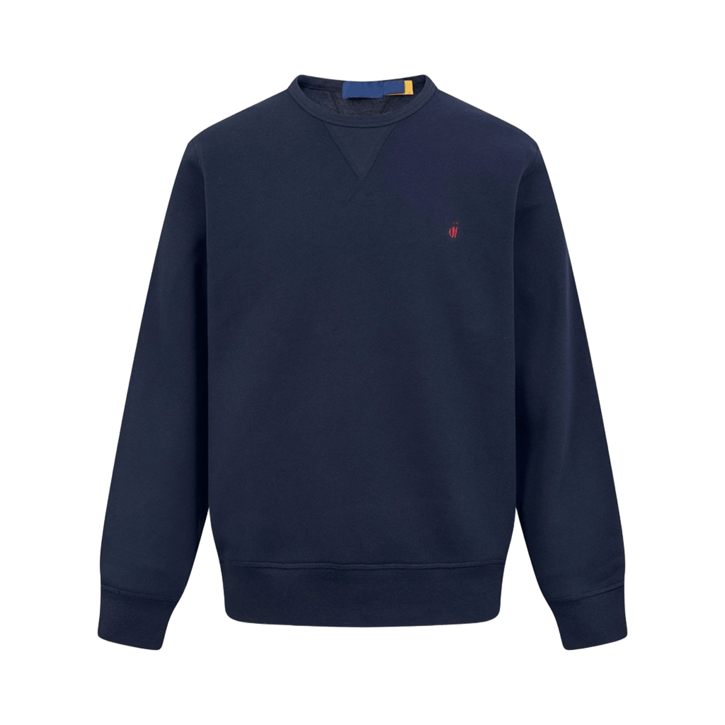 Calvin Klein Dark Blue Cotton Crewneck Sweatshirt Unisex