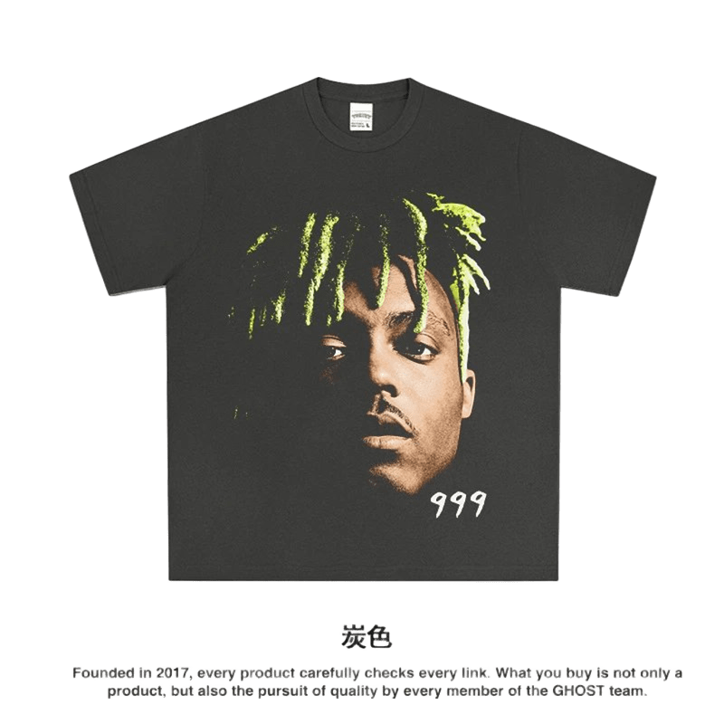 Charcoal 999 Graphic Tee - Unisex Cotton Streetwear