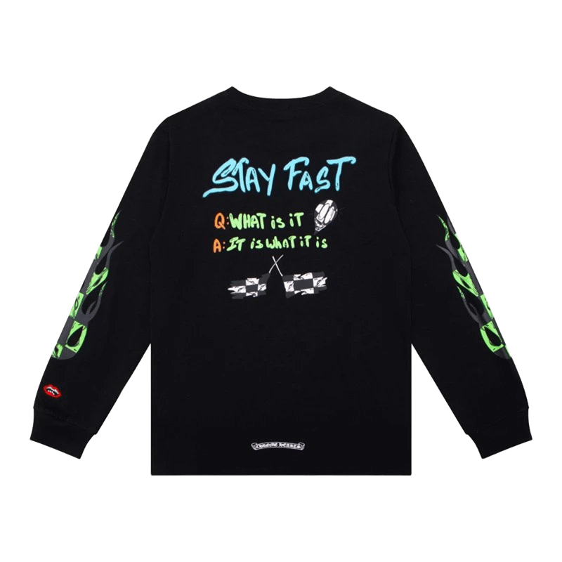 Chrome Hearts Black Cotton T-Shirt 